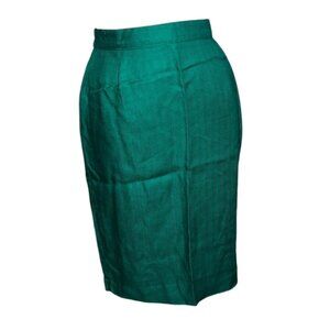 Norton McNaughton Vintage Pencil Skirt Textured with Darting Sz Medium Womens Gr